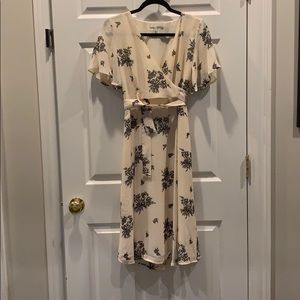 June & Hudson Wrap Midi Dress (medium)